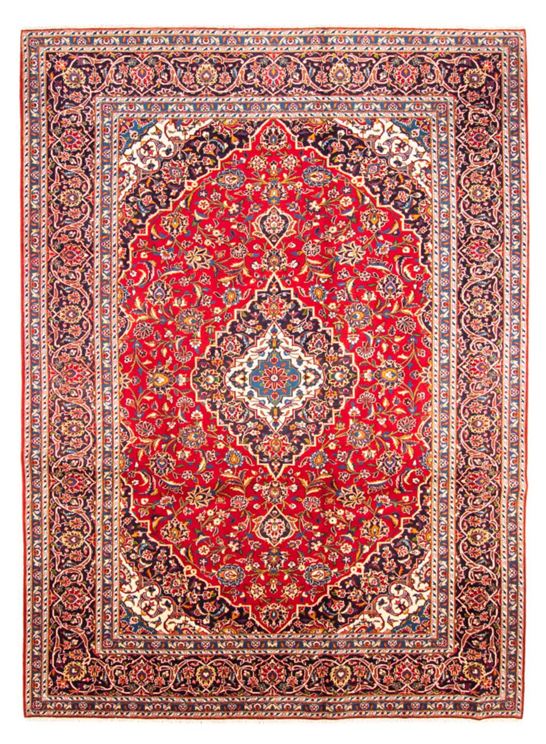 Tappeto Persero - Keshan - 348 x 248 cm - rosso