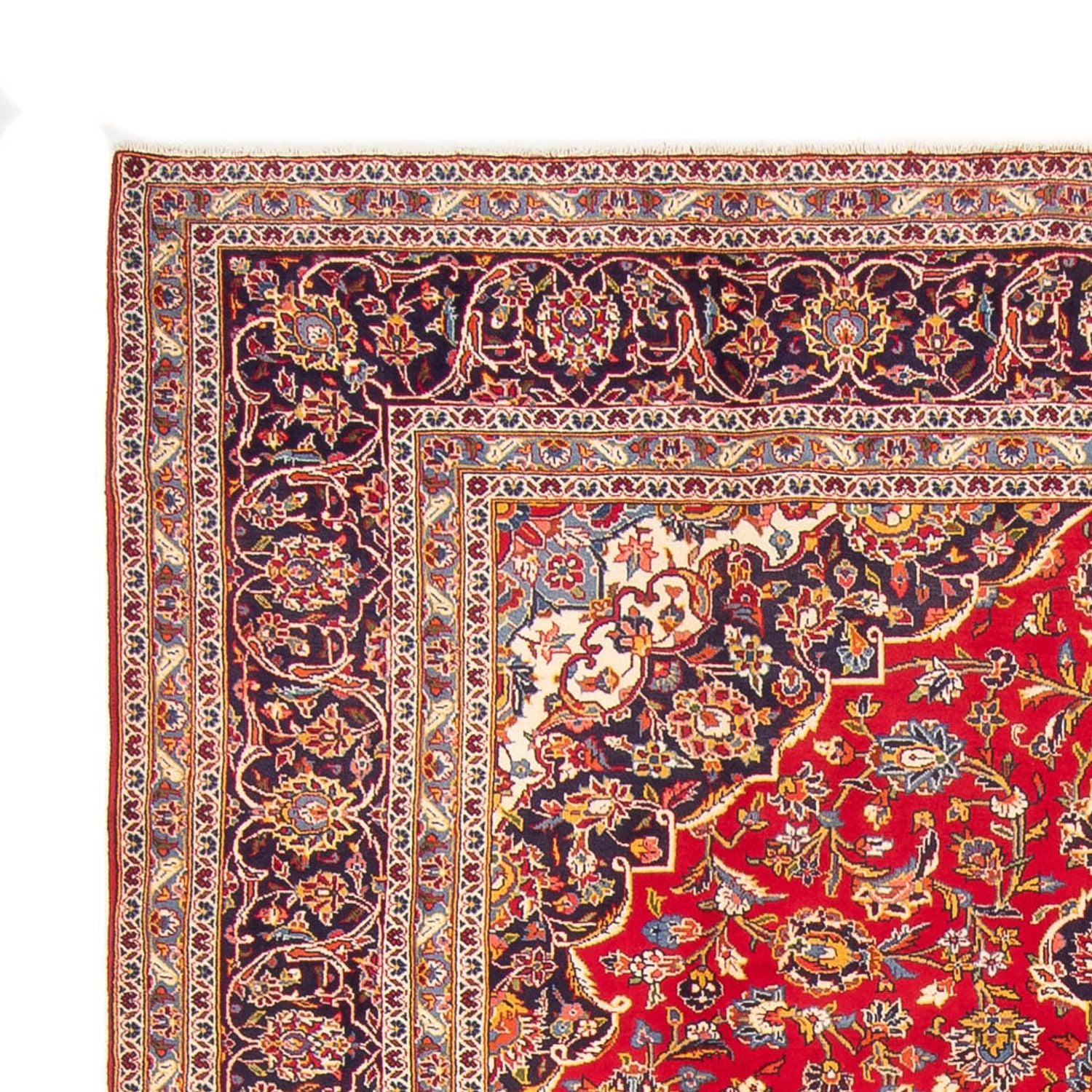 Tappeto Persero - Keshan - 343 x 252 cm - rosso