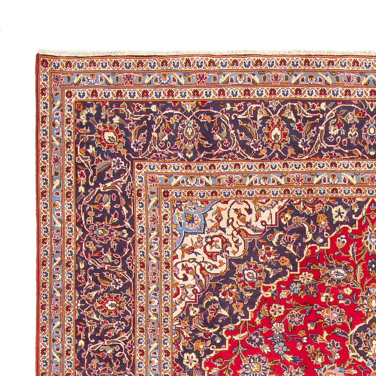 Tappeto Persero - Keshan - 346 x 250 cm - rosso