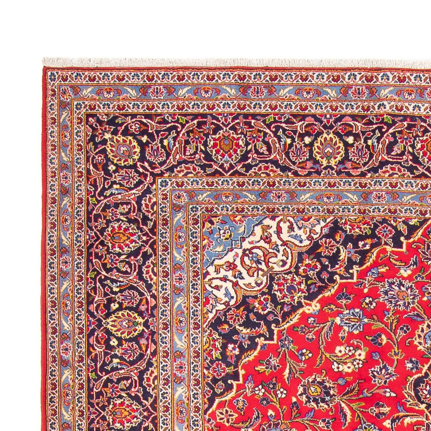Tappeto Persero - Keshan - 347 x 250 cm - rosso