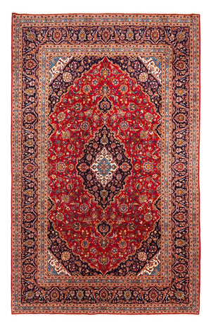 Tappeto Persero - Keshan - 350 x 248 cm - rosso