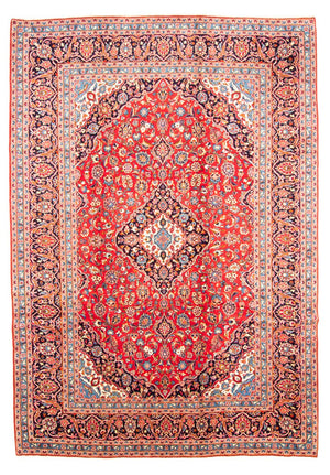 Tappeto Persero - Keshan - 355 x 245 cm - rosso