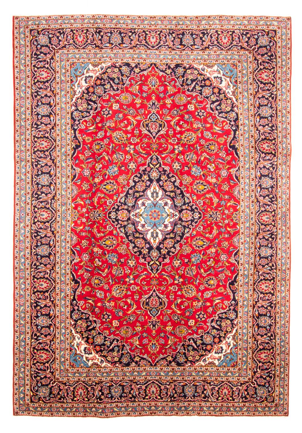 Tappeto Persero - Keshan - 354 x 246 cm - rosso