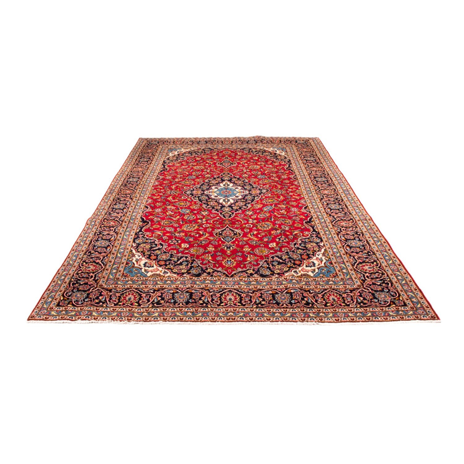 Tappeto Persero - Keshan - 354 x 246 cm - rosso