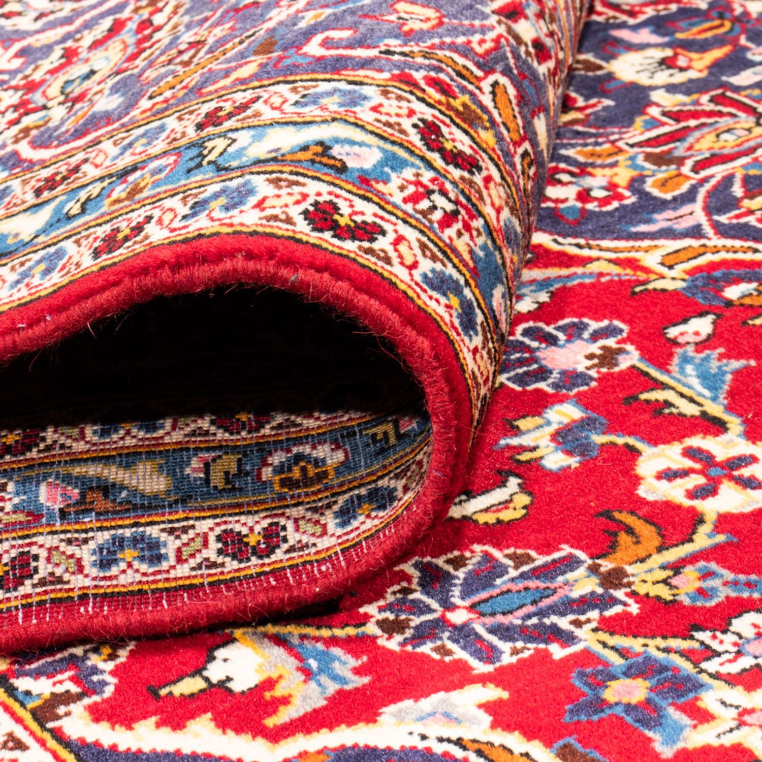 Tappeto Persero - Keshan - 352 x 248 cm - rosso