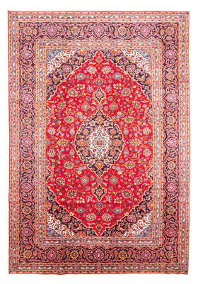 Tappeto Persero - Keshan - 355 x 246 cm - rosso