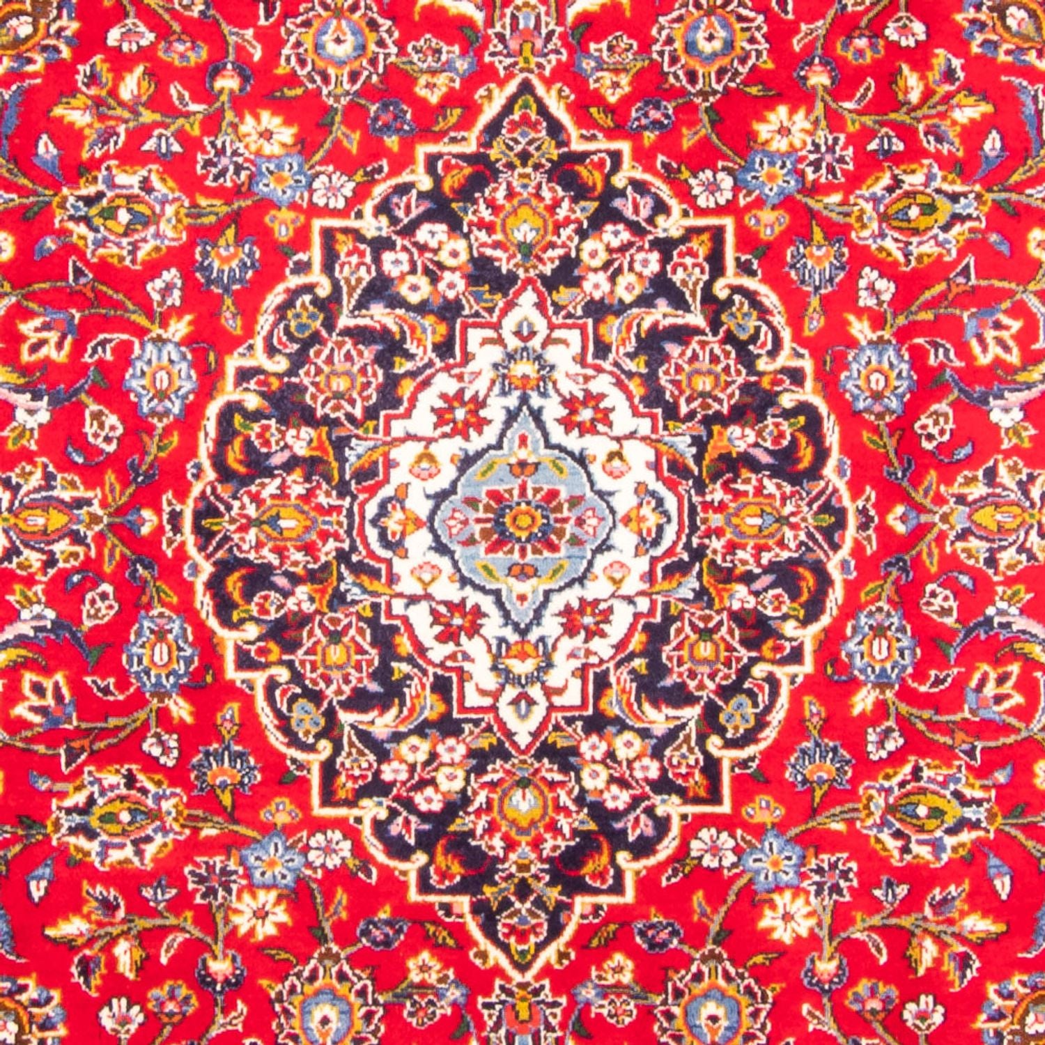 Tappeto Persero - Keshan - 355 x 246 cm - rosso