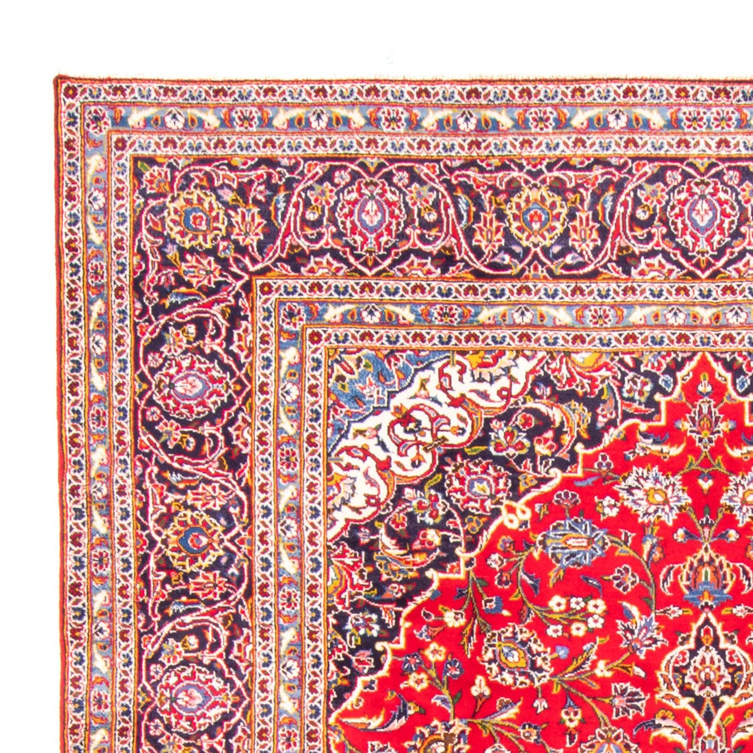 Tappeto Persero - Keshan - 355 x 246 cm - rosso