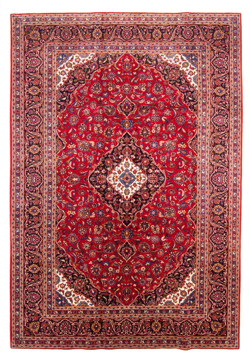 Tappeto Persero - Keshan - 358 x 244 cm - rosso