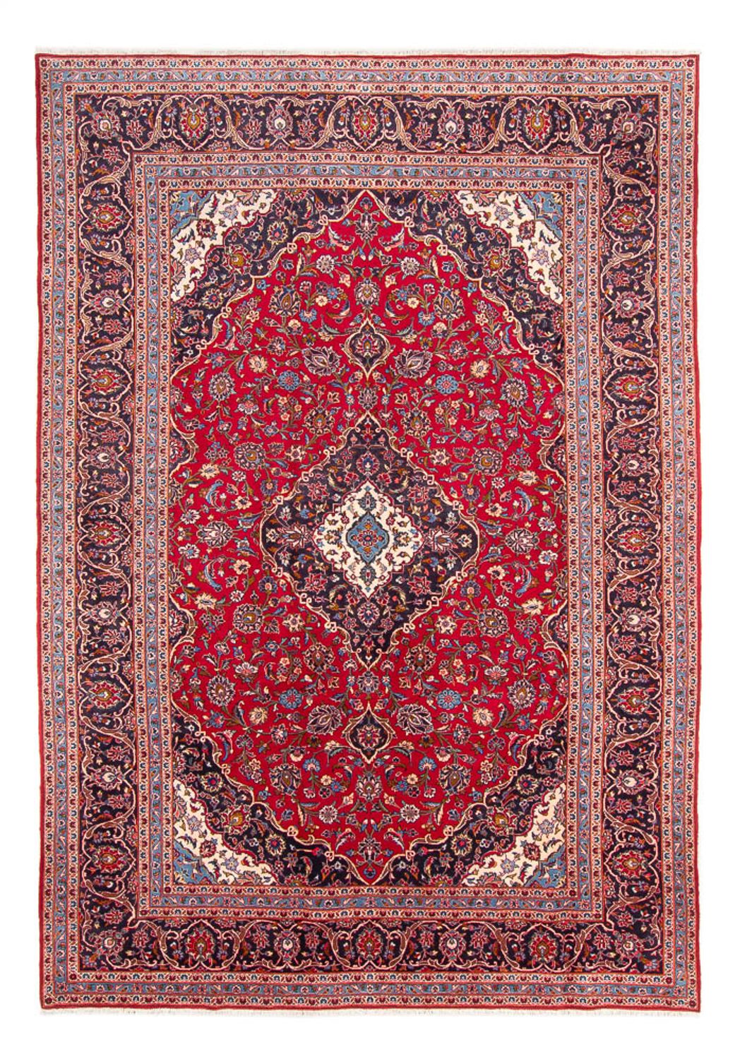 Tappeto Persero - Keshan - 359 x 244 cm - rosso