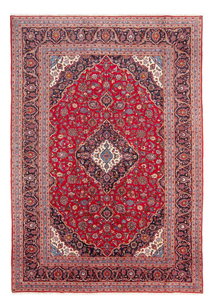 Tappeto Persero - Keshan - 359 x 244 cm - rosso