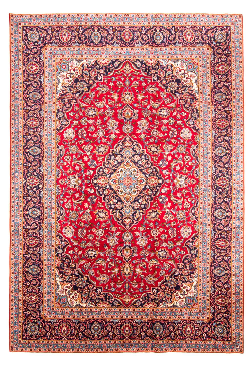 Tappeto Persero - Keshan - 358 x 245 cm - rosso