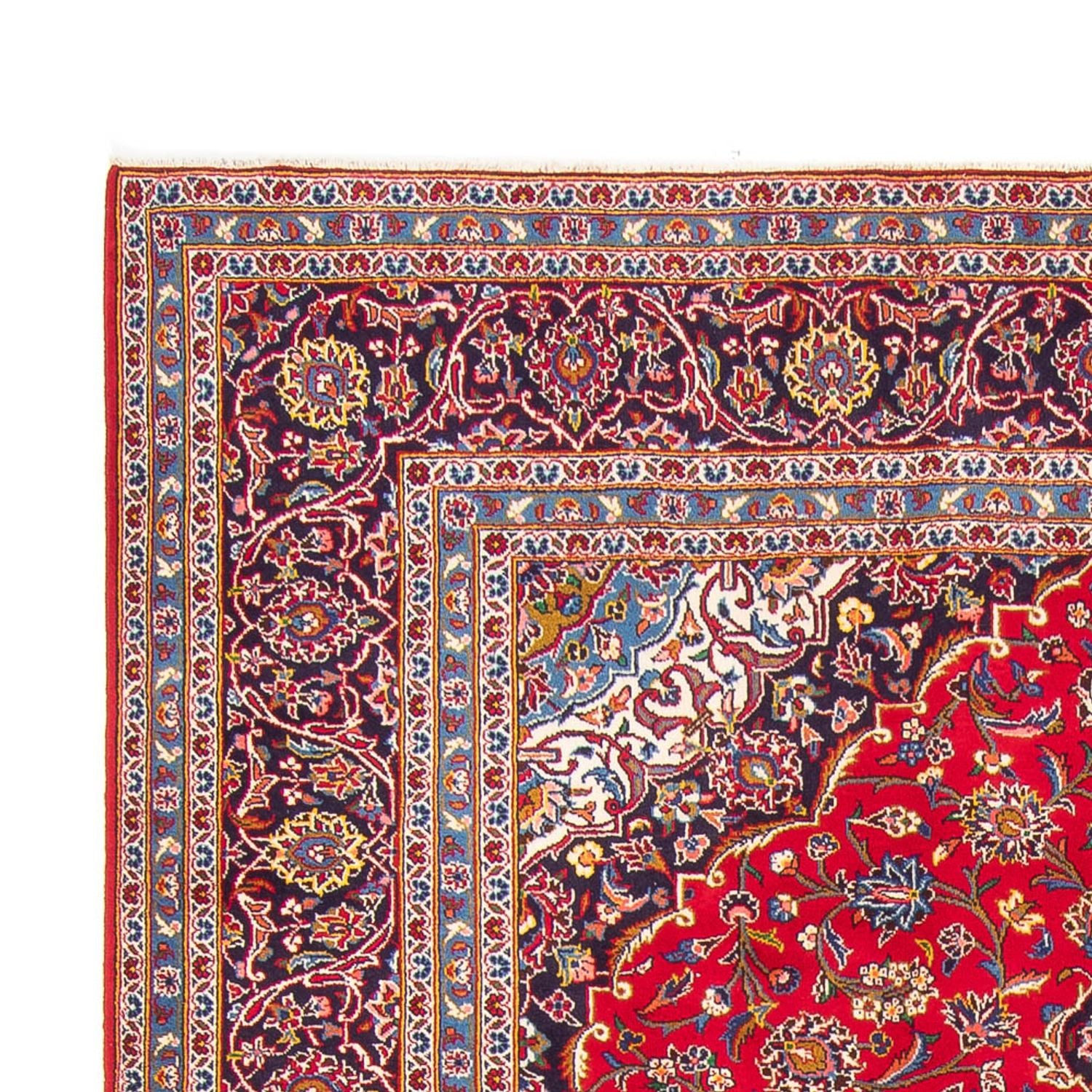 Tappeto Persero - Keshan - 353 x 250 cm - rosso