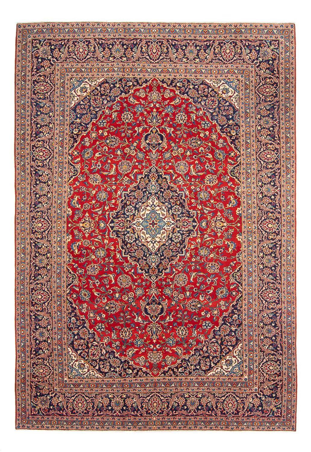Tappeto Persero - Keshan - 353 x 250 cm - rosso
