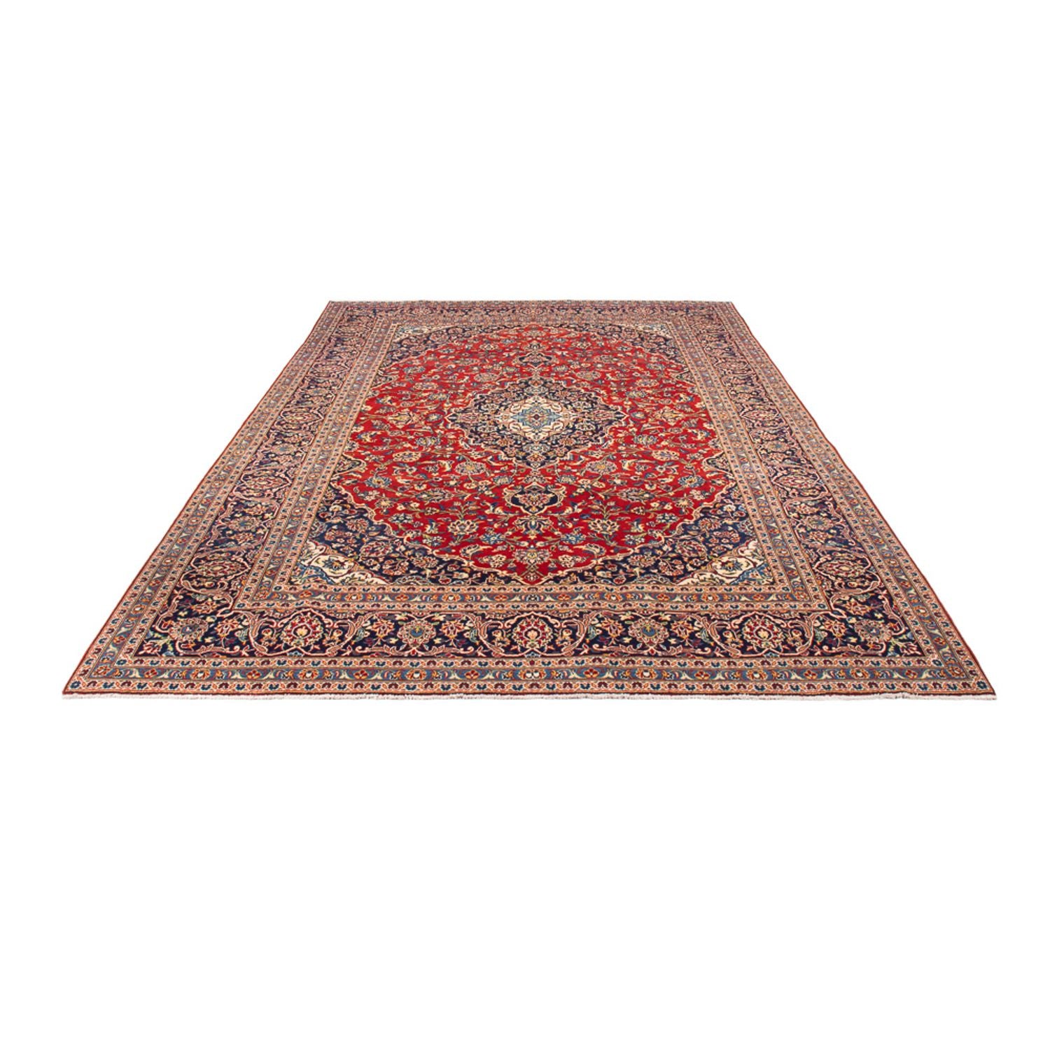 Tappeto Persero - Keshan - 353 x 250 cm - rosso
