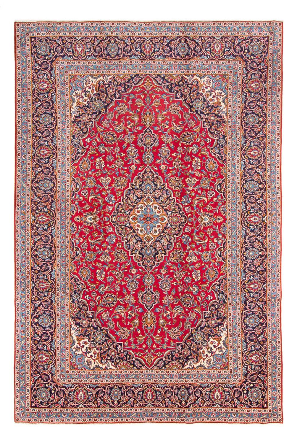 Tappeto Persero - Keshan - 360 x 247 cm - rosso