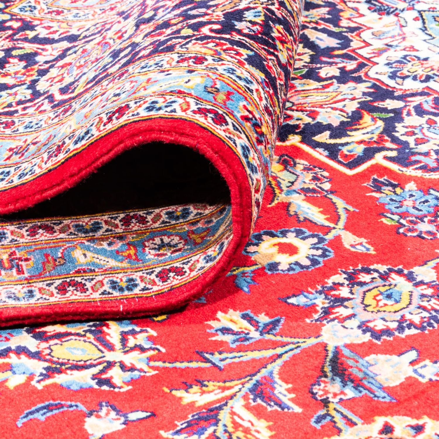 Tappeto Persero - Keshan - 346 x 257 cm - rosso