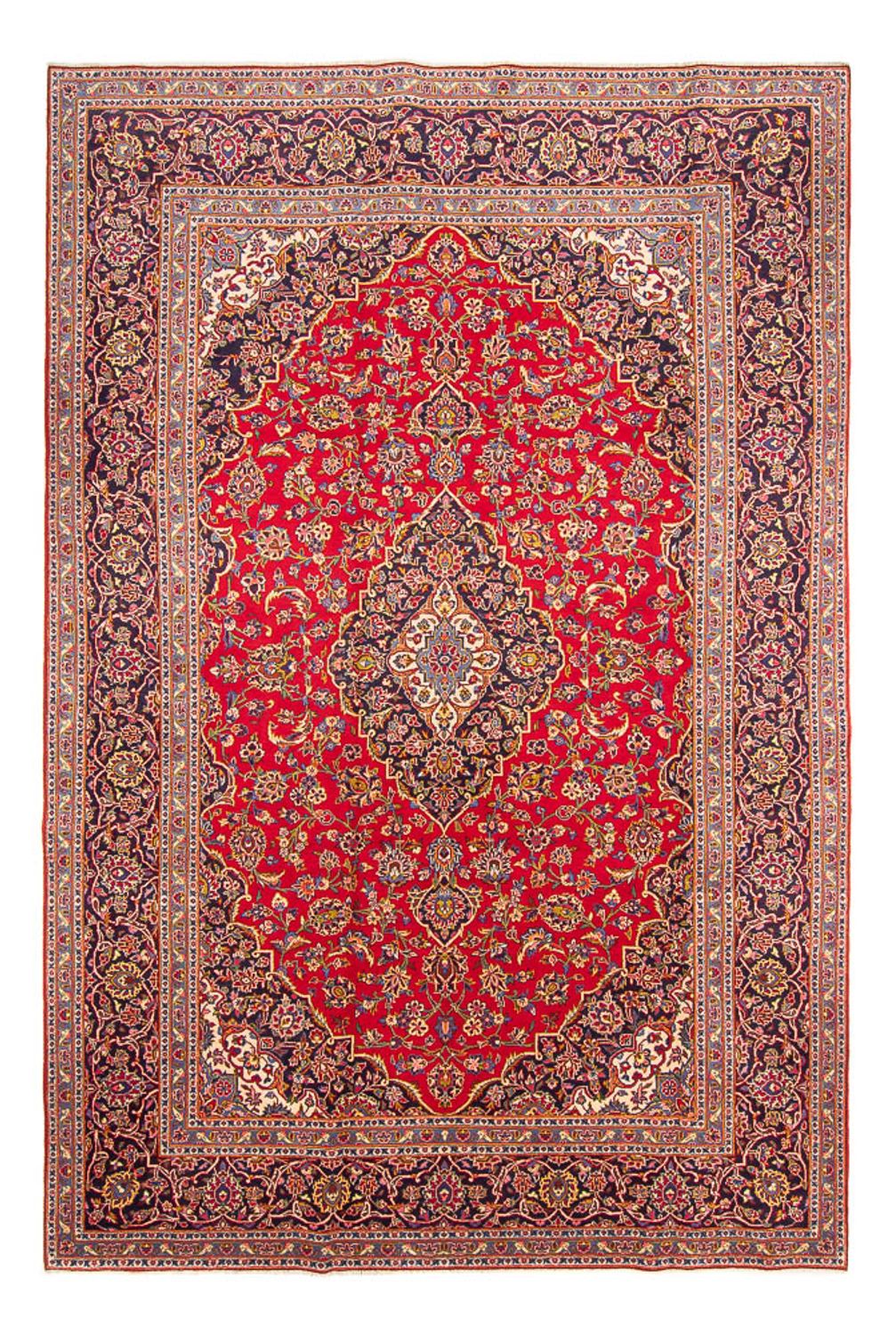 Tappeto Persero - Keshan - 365 x 244 cm - rosso