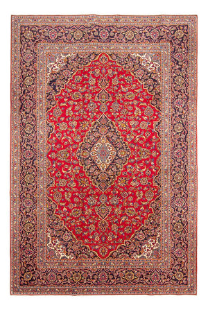 Tappeto Persero - Keshan - 365 x 244 cm - rosso