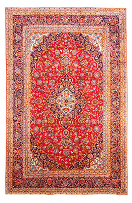 Tappeto Persero - Keshan - 374 x 240 cm - rosso