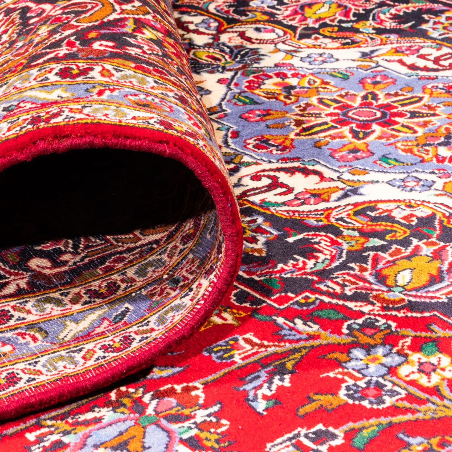 Tappeto Persero - Keshan - 352 x 256 cm - rosso