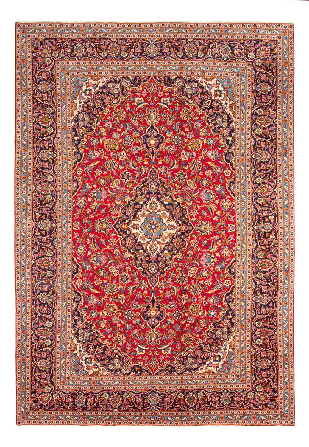 Tappeto Persero - Keshan - 362 x 250 cm - ruggine