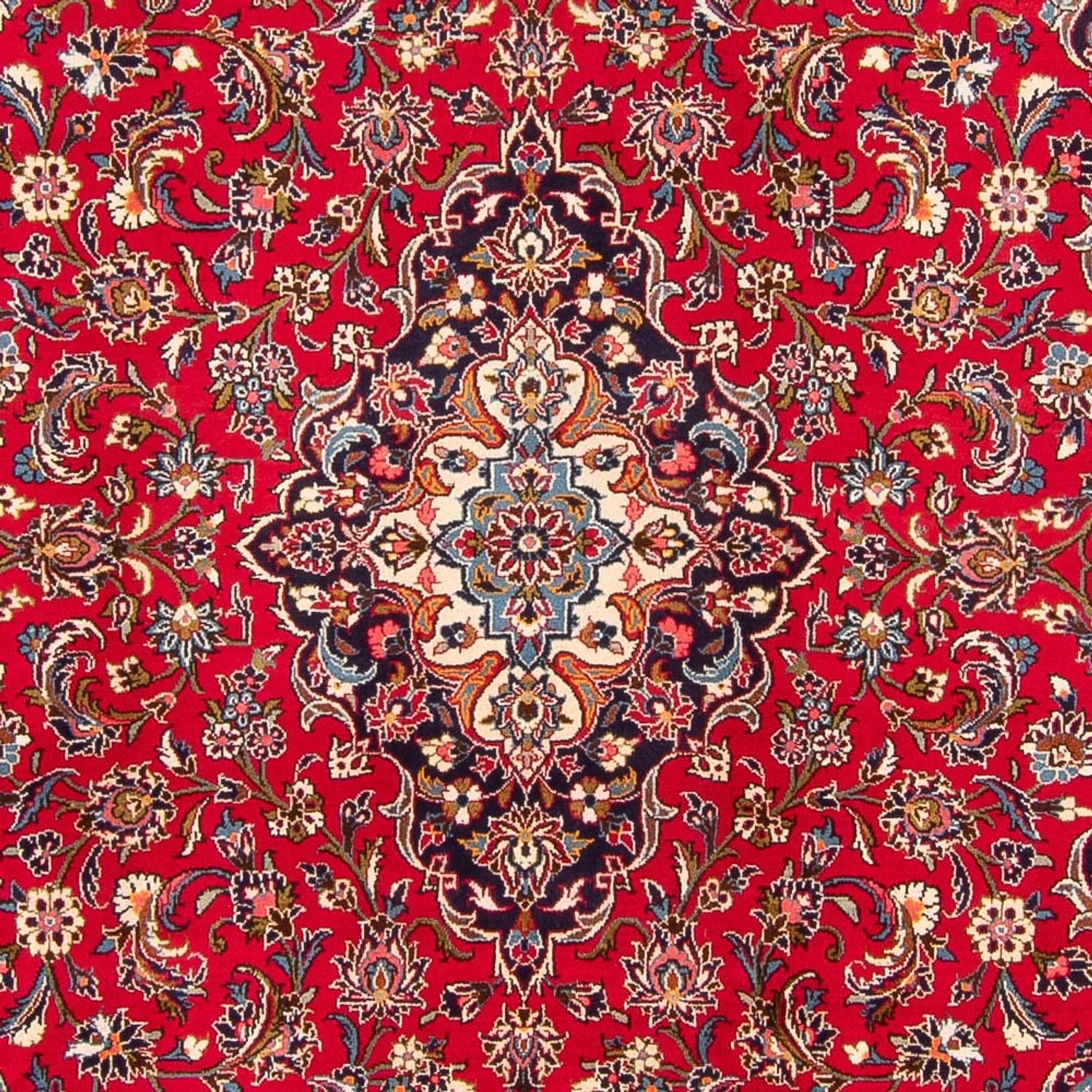 Tappeto Persero - Keshan - 355 x 258 cm - rosso
