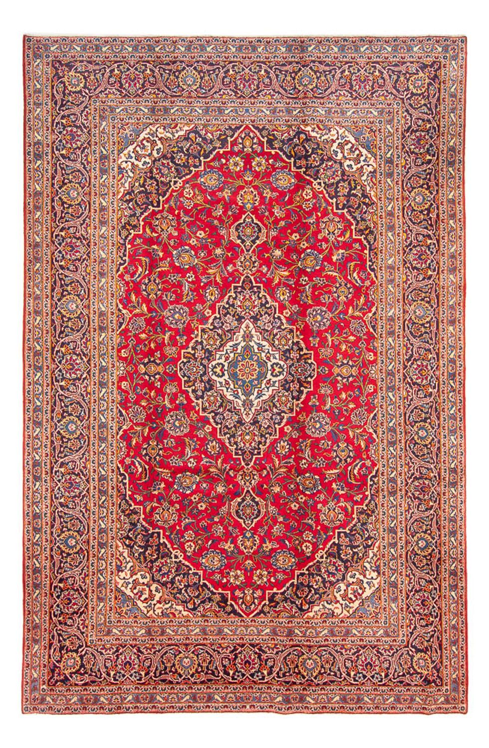 Tappeto Persero - Keshan - 372 x 248 cm - rosso