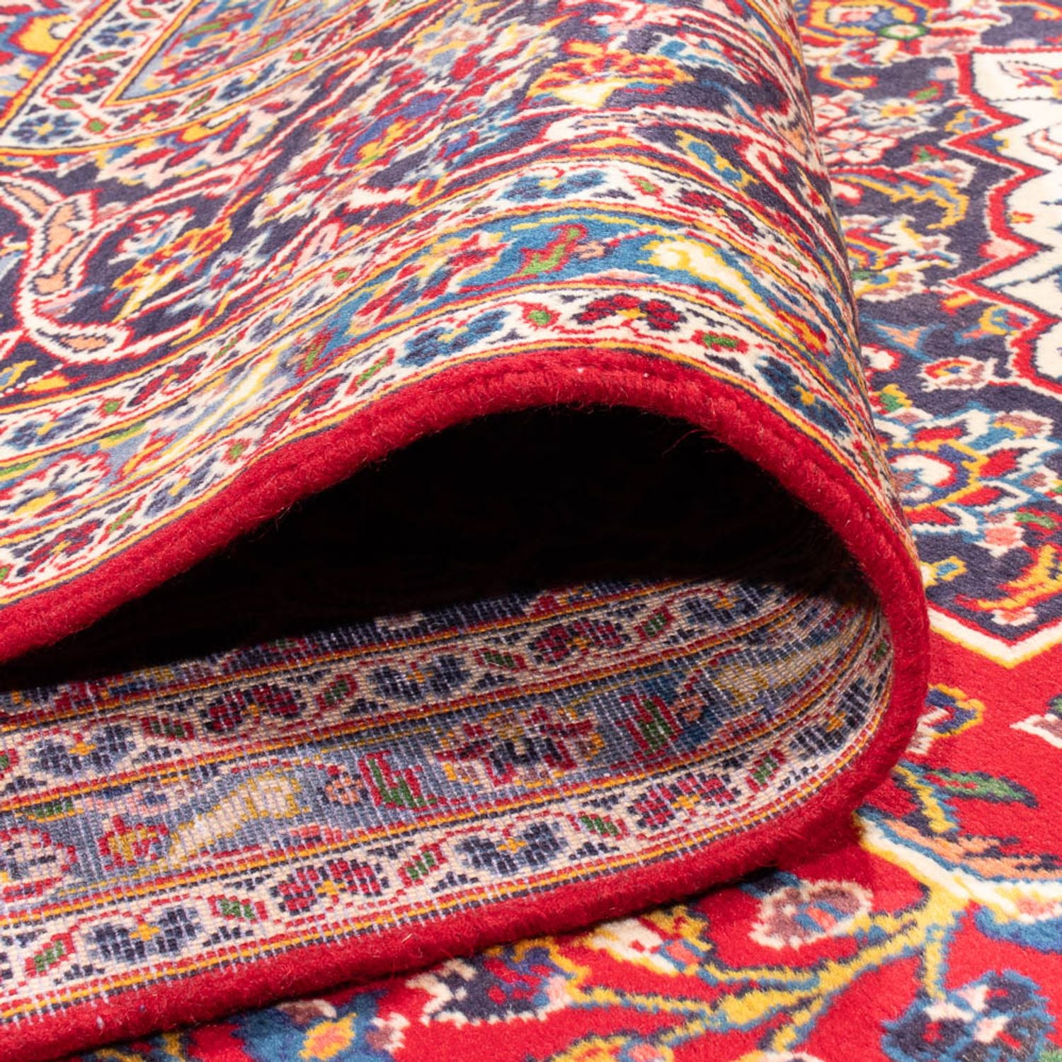 Tappeto Persero - Keshan - 372 x 248 cm - rosso