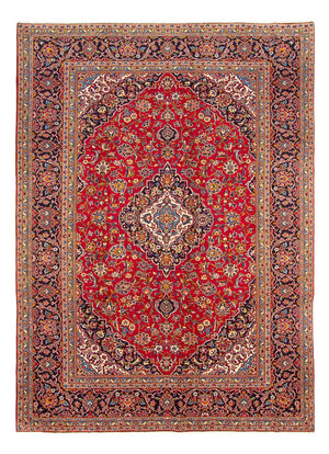 Tappeto Persero - Keshan - 350 x 264 cm - rosso