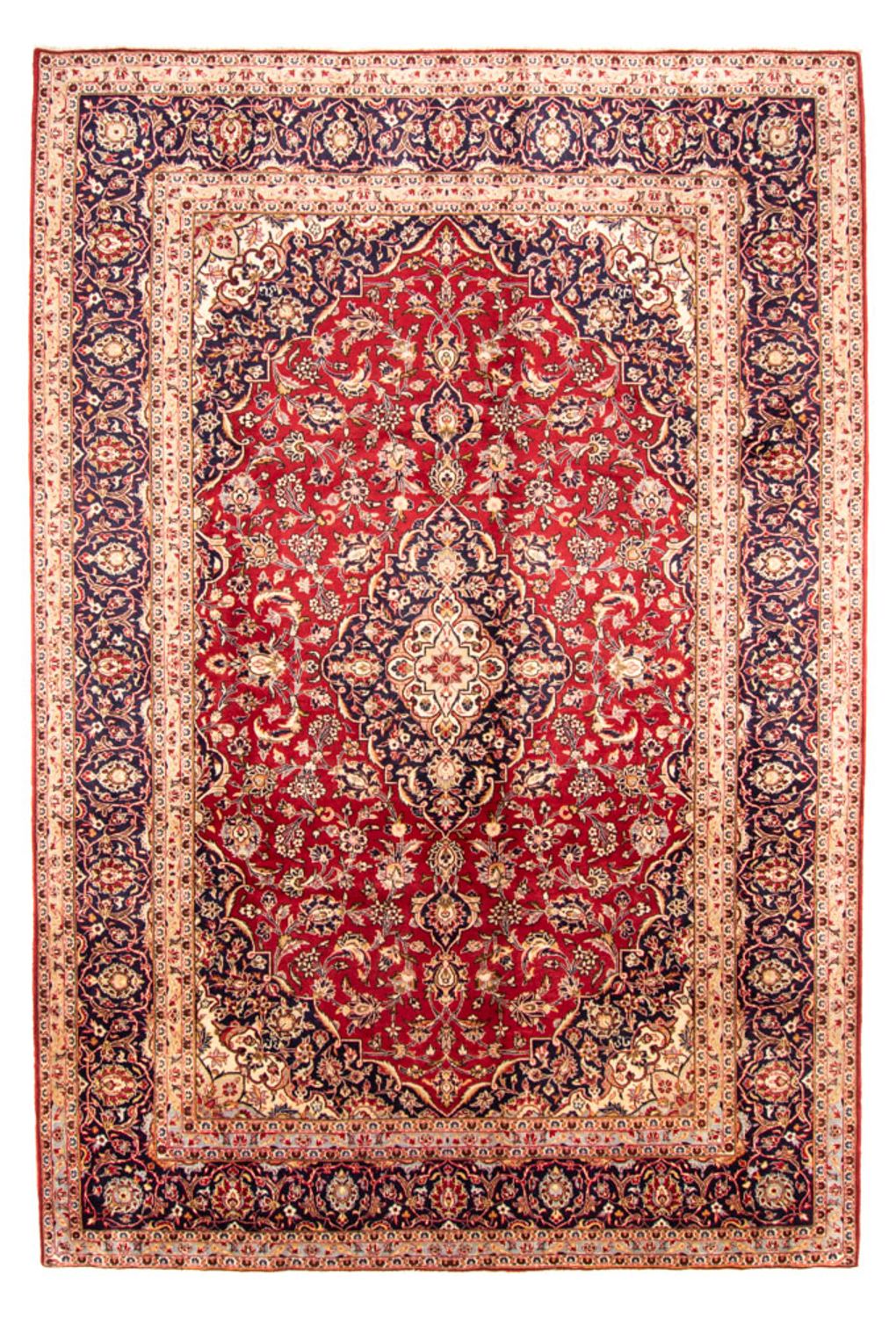 Tappeto Persero - Keshan - 367 x 252 cm - rosso