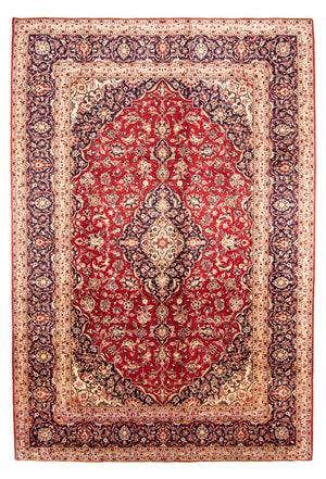 Tappeto Persero - Keshan - 367 x 252 cm - rosso