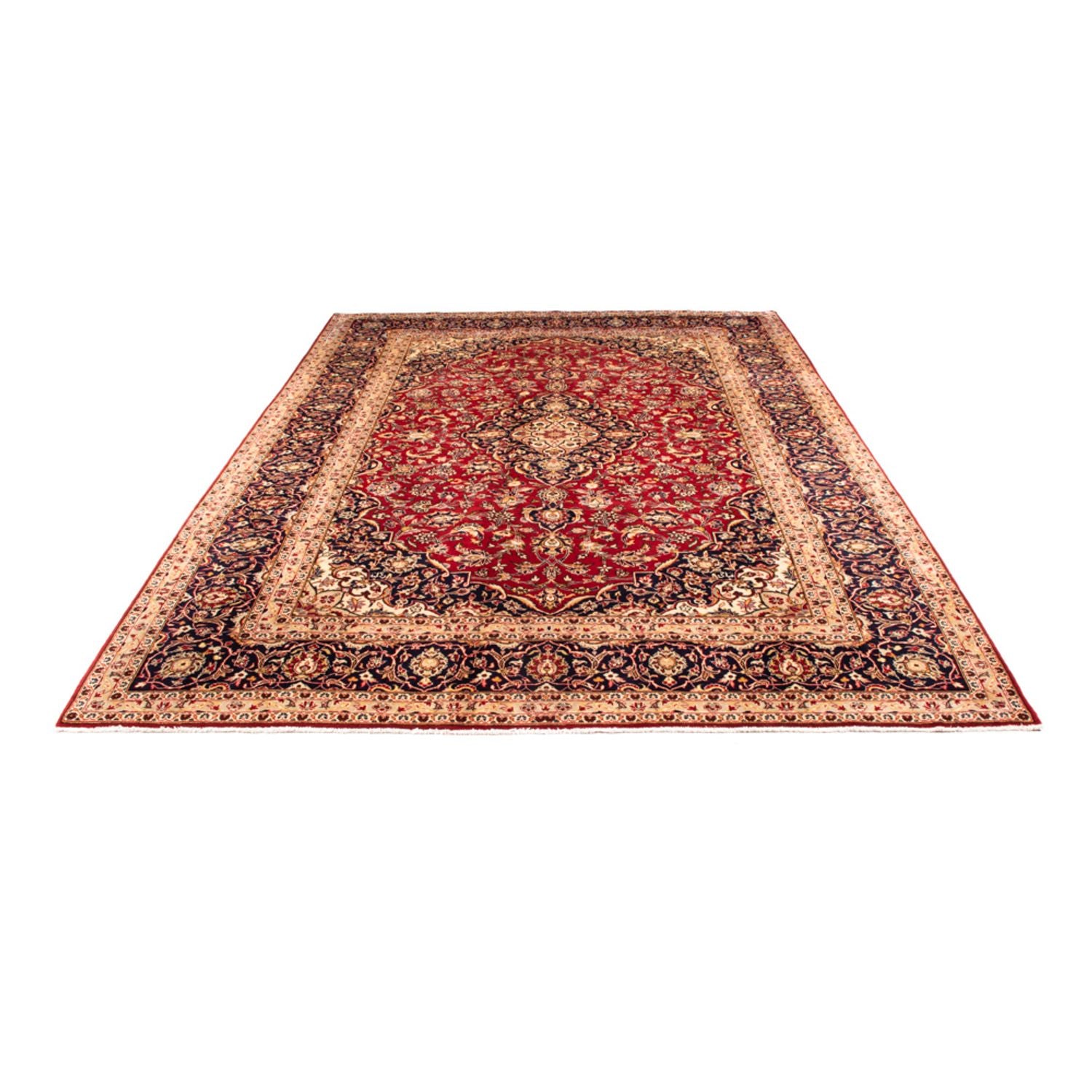 Tappeto Persero - Keshan - 367 x 252 cm - rosso