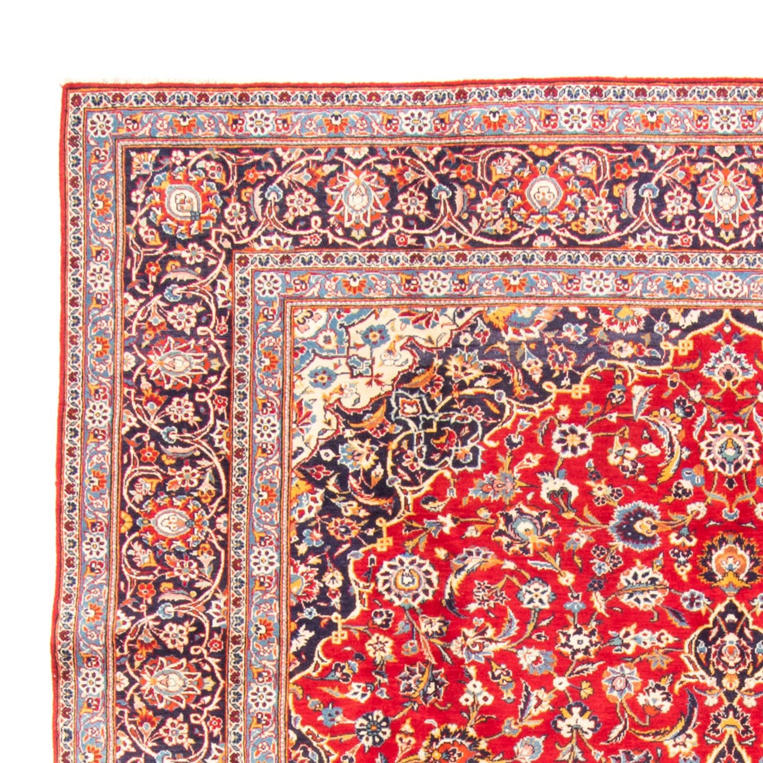 Tappeto Persero - Keshan - 359 x 260 cm - rosso