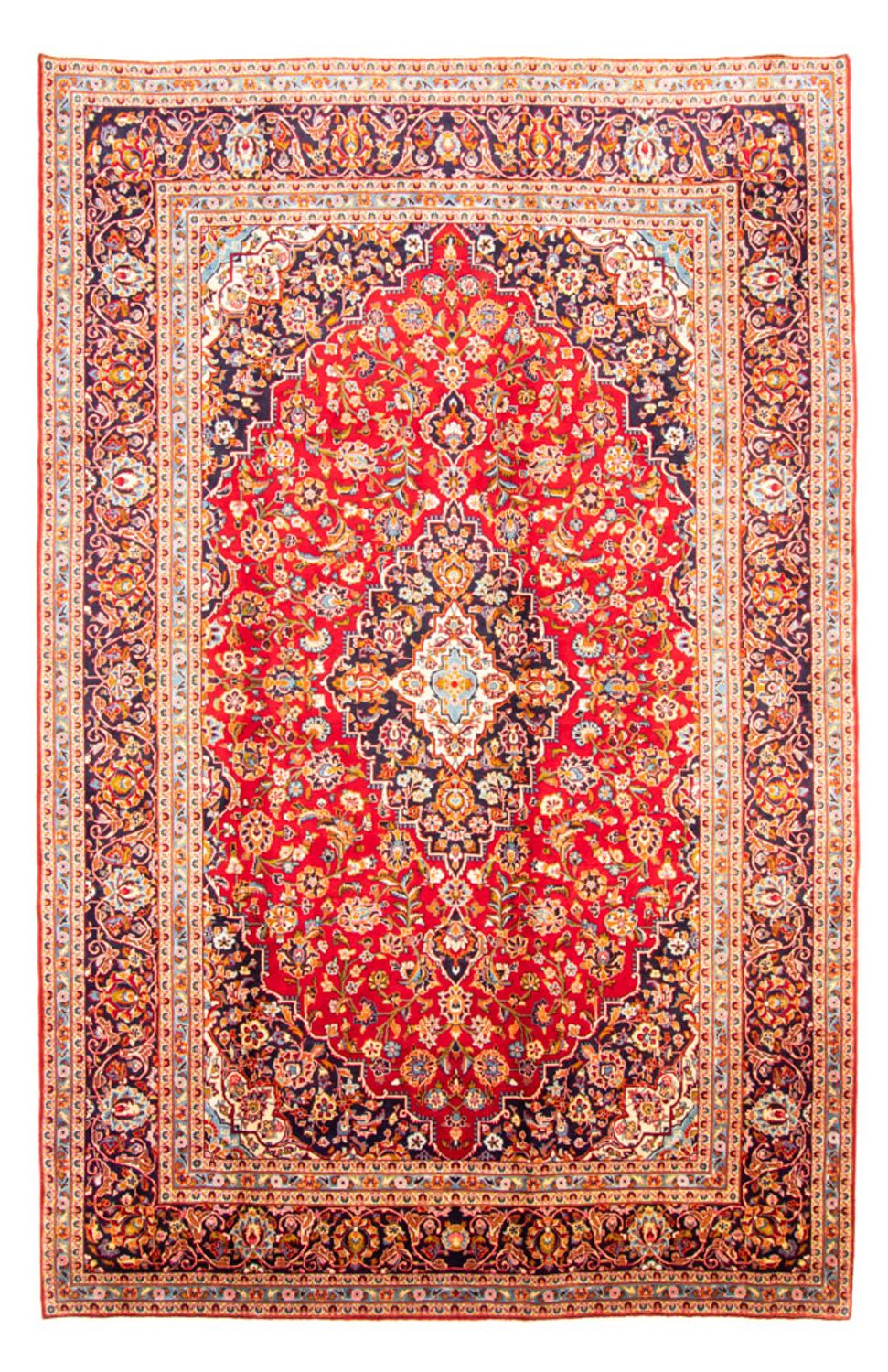Tappeto Persero - Keshan - 380 x 248 cm - rosso