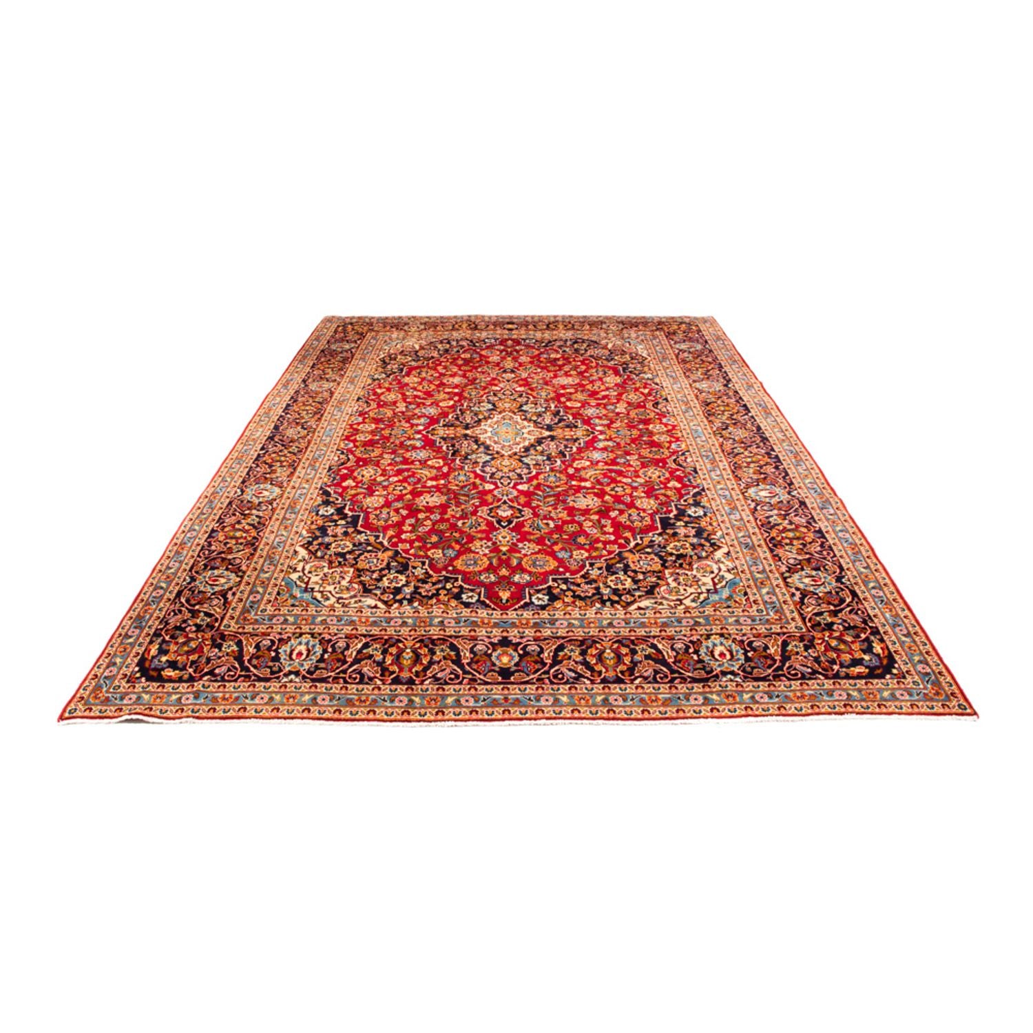 Tappeto Persero - Keshan - 380 x 248 cm - rosso