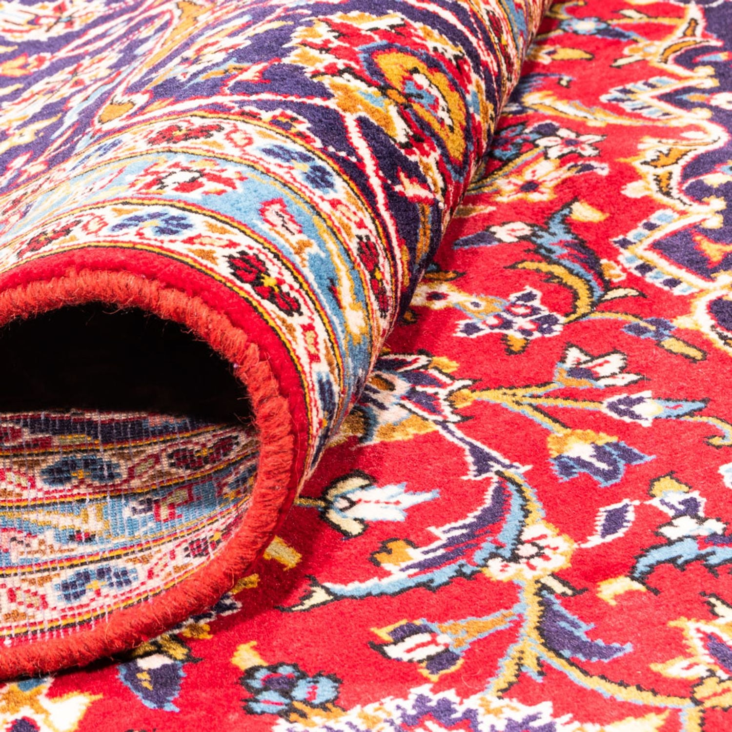 Tappeto Persero - Keshan - 380 x 248 cm - rosso