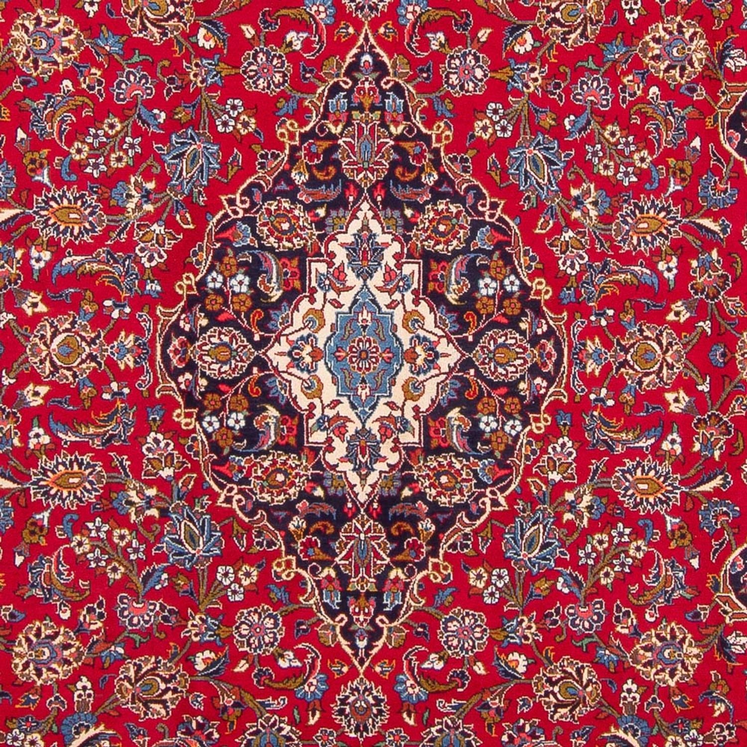 Tappeto Persero - Keshan - 378 x 250 cm - rosso