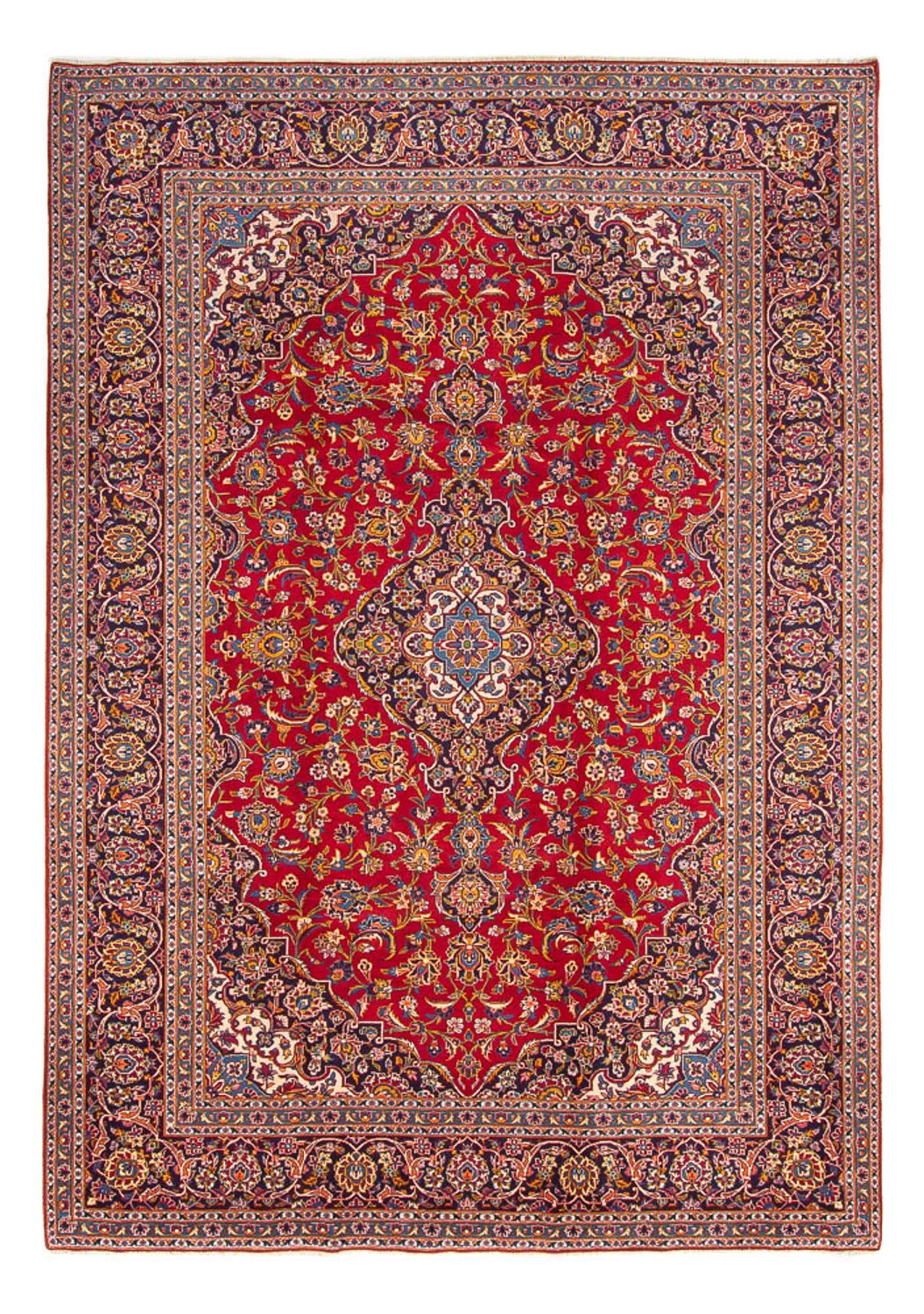 Tappeto Persero - Keshan - 365 x 260 cm - rosso