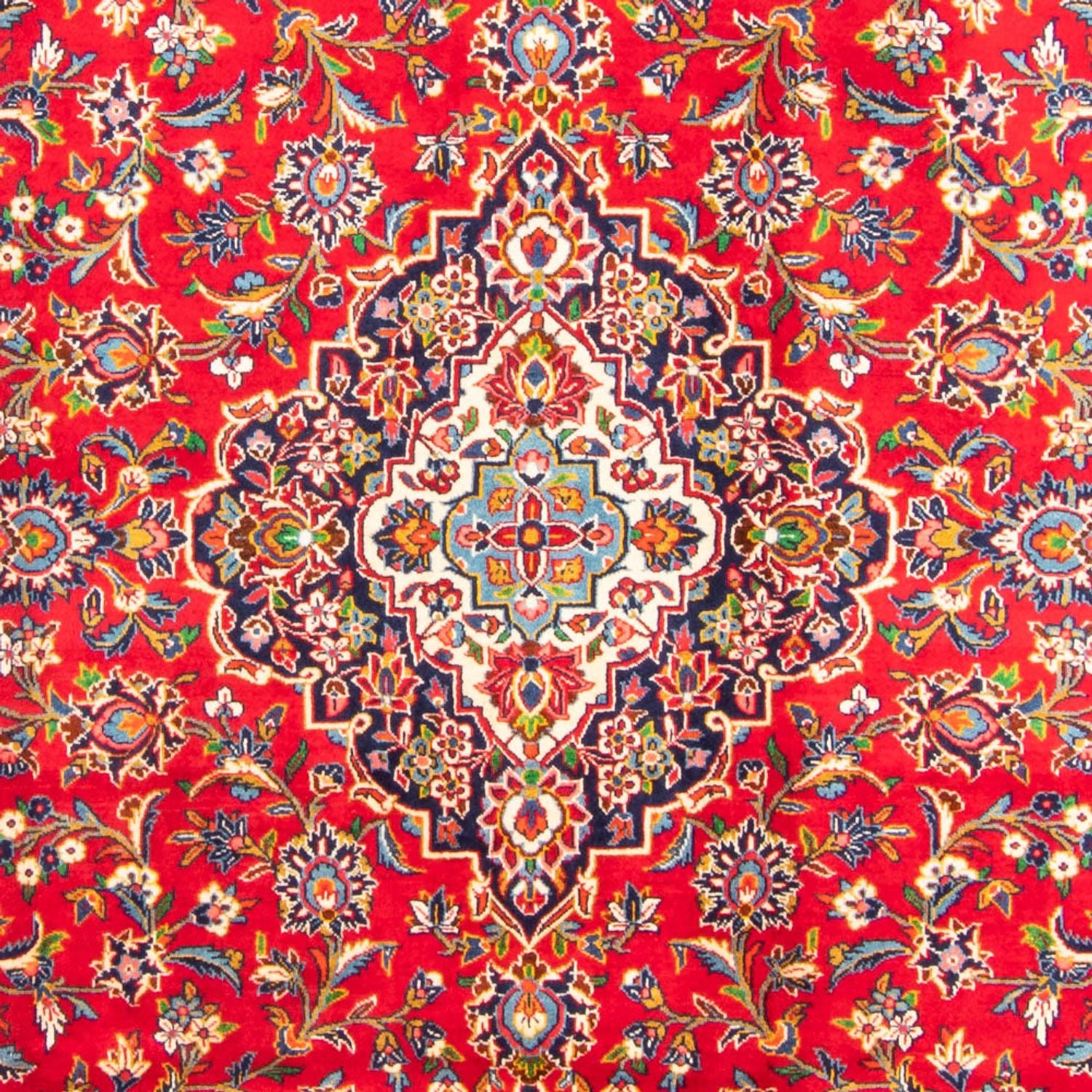 Tappeto Persero - Keshan - 377 x 269 cm - rosso