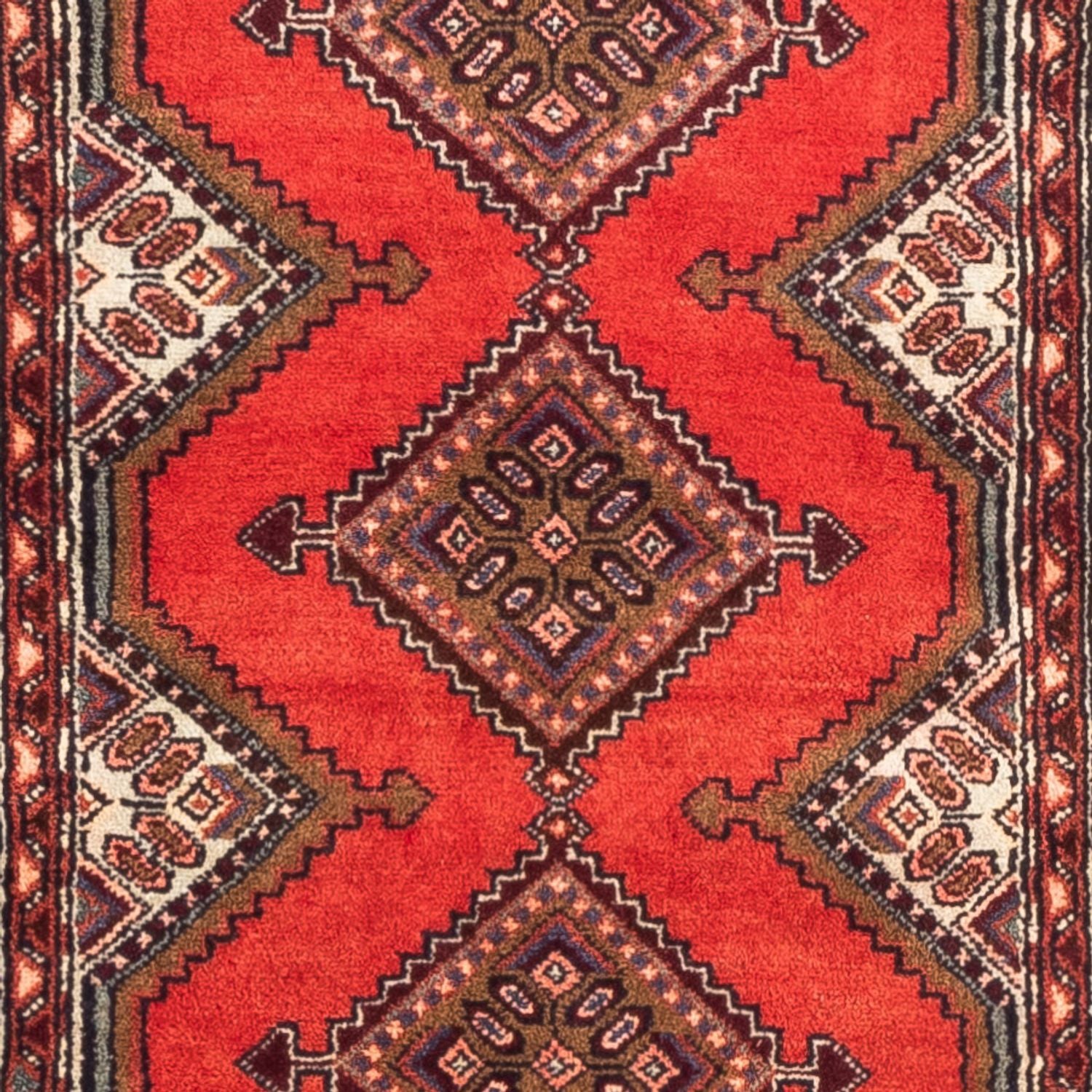 Tappeto corsia Tappeto Persero - Nomade - 185 x 75 cm - rosso