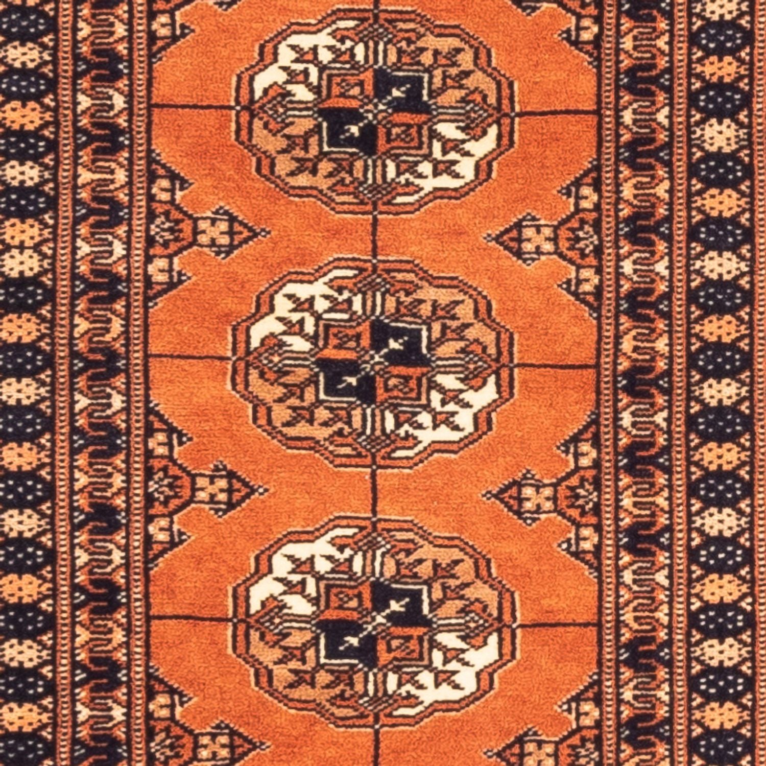 Tappeto corsia Tappeto Turkaman - 193 x 52 cm - arancione