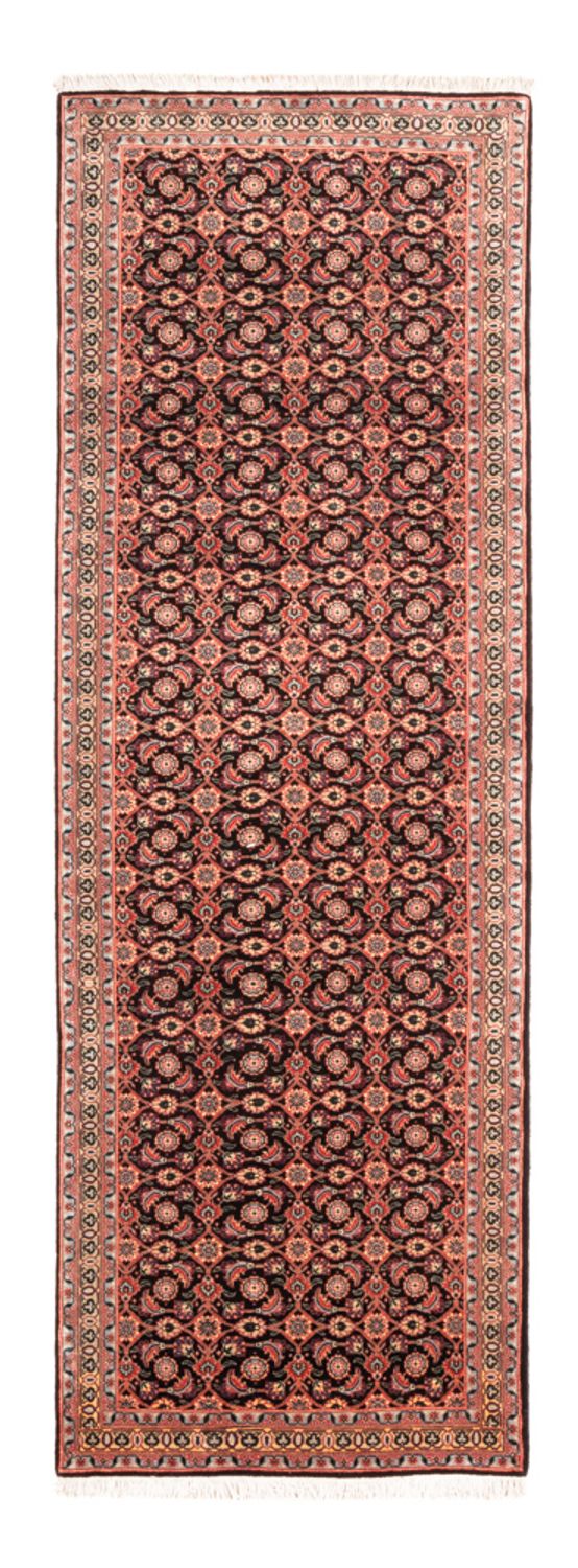 Tappeto corsia Tappeto Persero - Tabriz - Reale - 198 x 67 cm - blu scuro