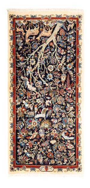 Tappeto corsia Tappeto Persero - Classico - 188 x 90 cm - blu scuro