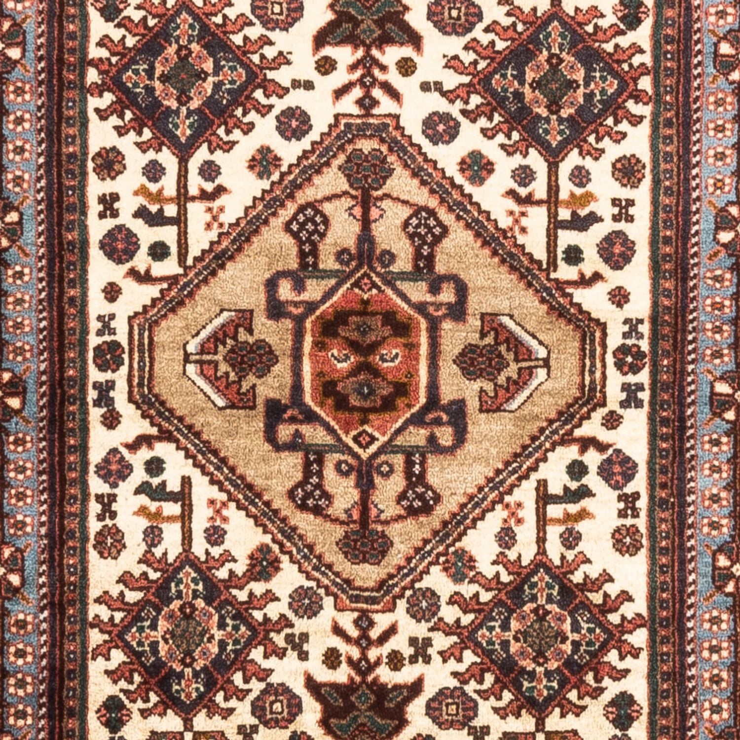 Tappeto corsia Tappeto Persero - Nomade - 202 x 80 cm - crema