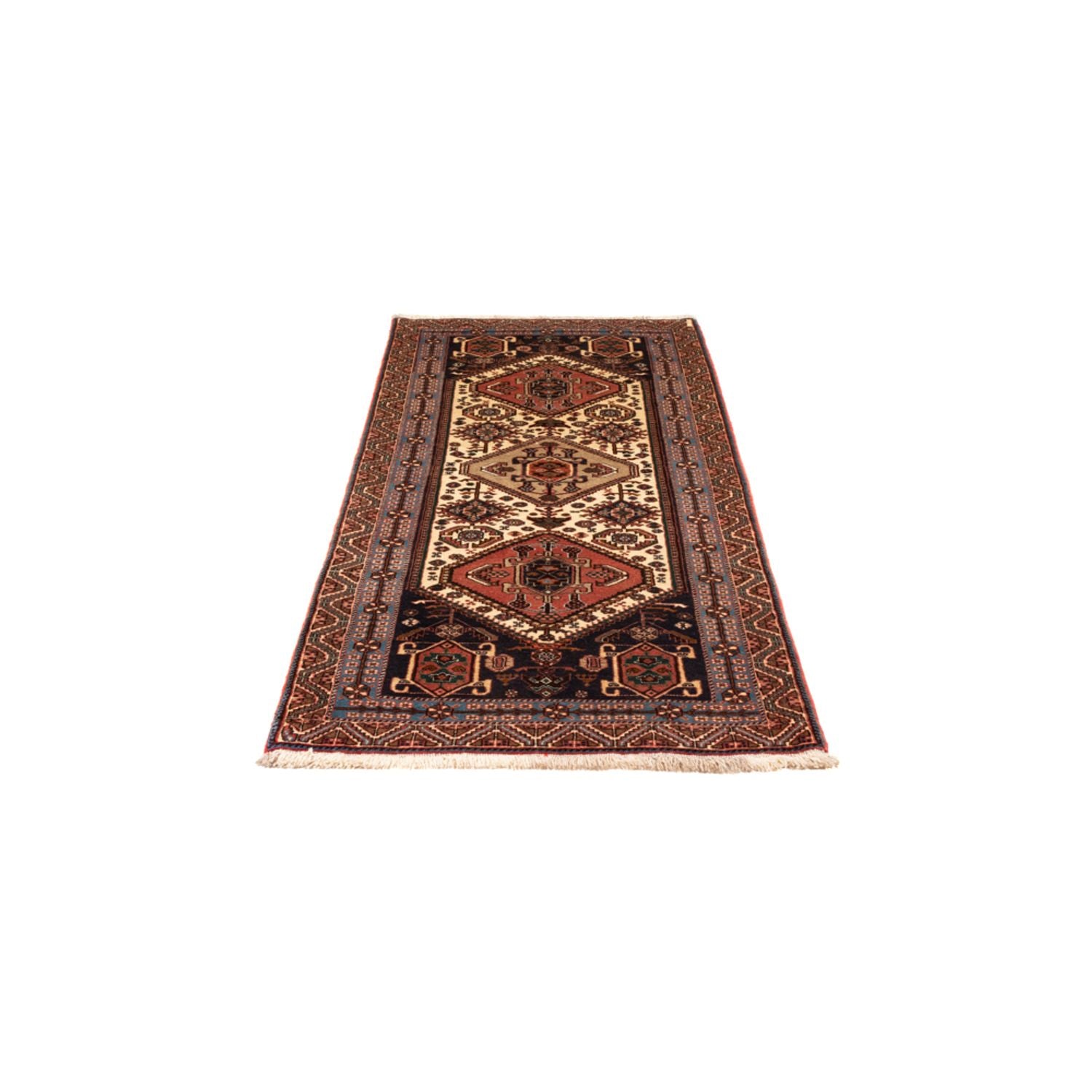 Tappeto corsia Tappeto Persero - Nomade - 202 x 80 cm - crema