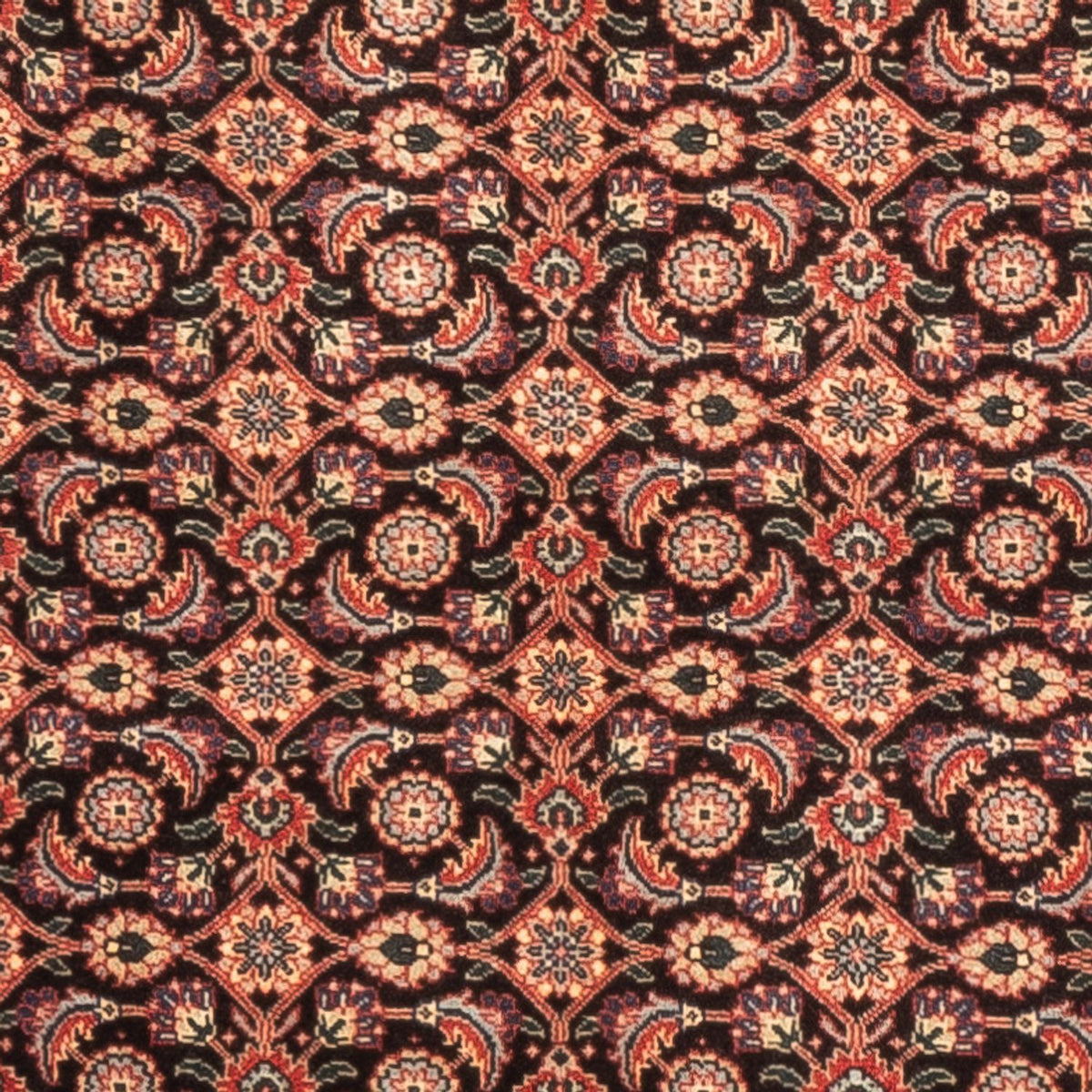 Tappeto corsia Tappeto Persero - Tabriz - Reale - 200 x 68 cm - blu scuro