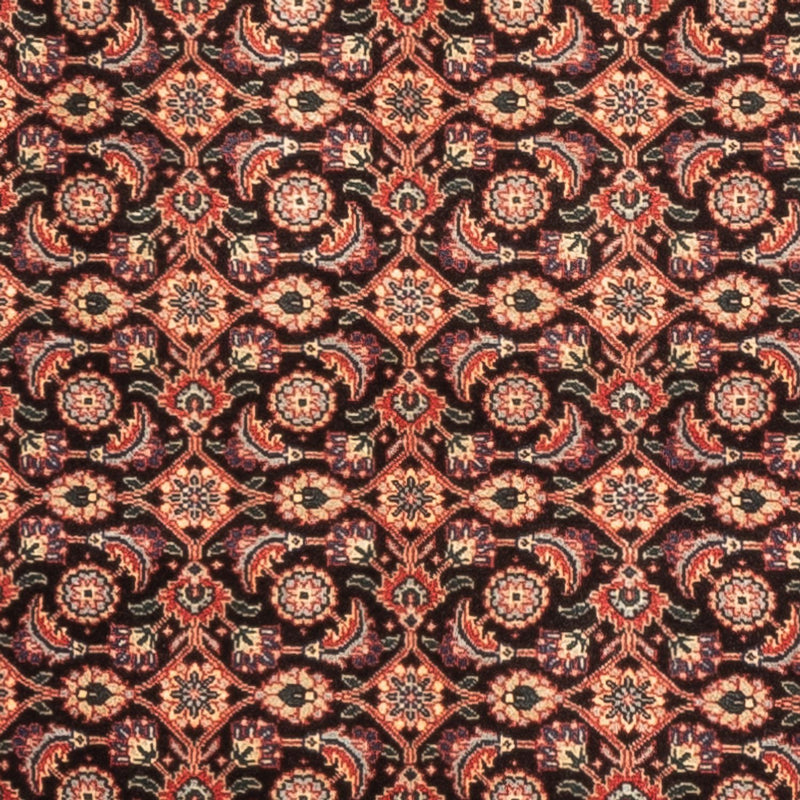 Tappeto corsia Tappeto Persero - Tabriz - Reale - 200 x 68 cm - blu scuro