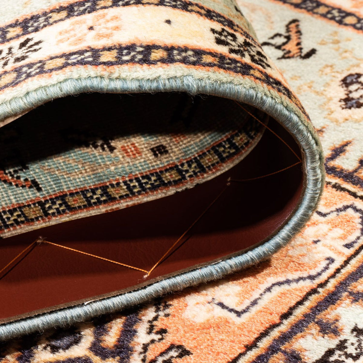 Tappeto corsia Tappeto Persero - Nomade - 188 x 66 cm - verde chiaro