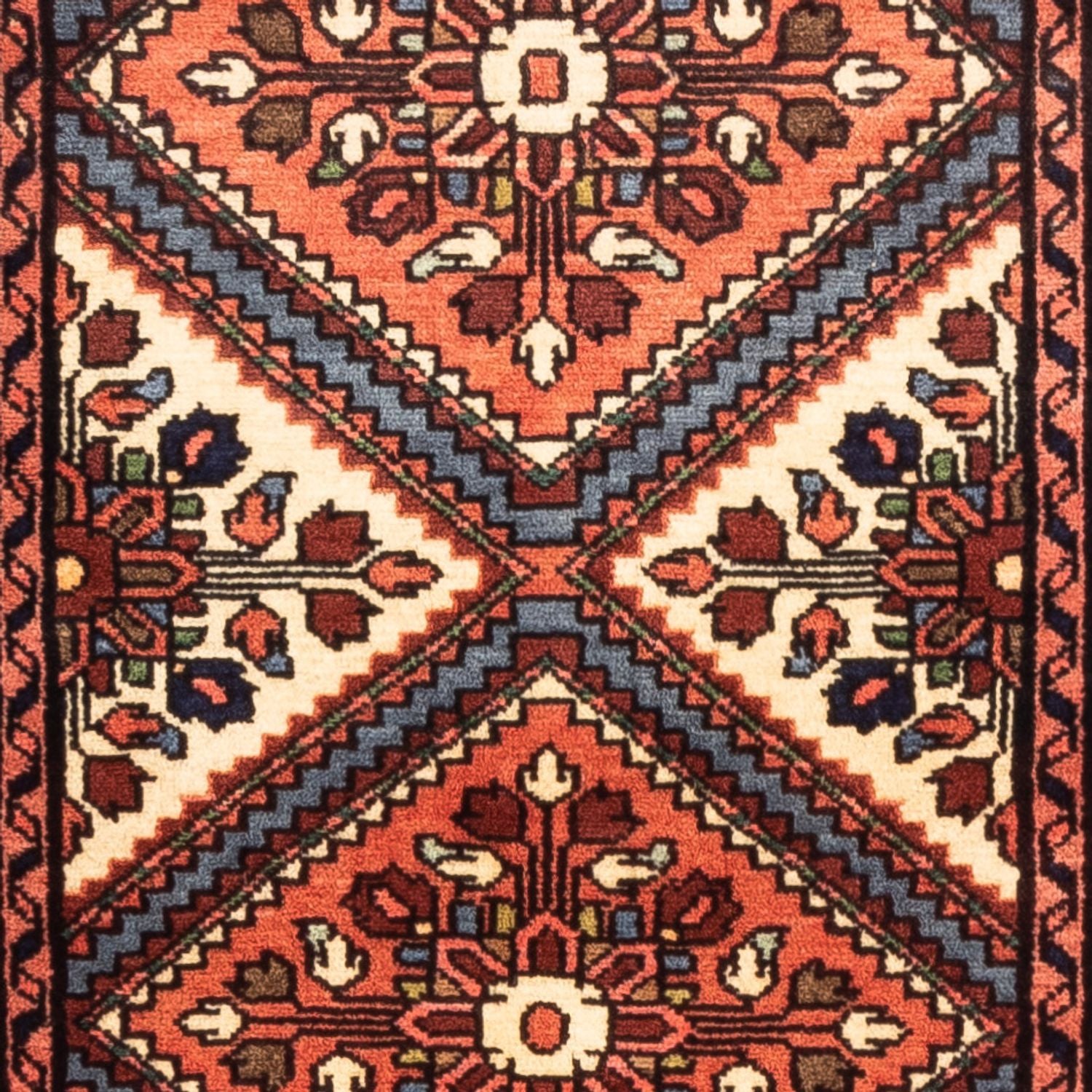 Tappeto corsia Tappeto Persero - Nomade - 210 x 83 cm - multicolore